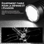 Wurkkos TS23 Lampe de Poche Tactique 5000 Lumens | 9 Modes, USB-C Rechargeable, Étanche IP68, 482M pour Camping Randonnée Urgenc