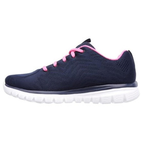 Skechers Graceful Get Conne Sneakers Basses Femme, Blanc, 36 EU | Chaussures décontractées