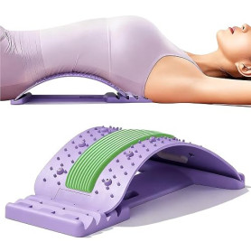 Planche de Soutien Lombaire, Etireur Lombaire, Civiere Lombaire de Massage | Masseurs pour le Dos, Équipement de Stretch Soutien
