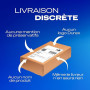 Durex ESSENTIAL - 24 Préservatifs Extra Lubrifiés - Confort et Sécurité - Blanc - 24 Unité