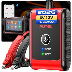 Autel MaxiBAS BT506 Testeur Analyseur Batterie 6V 12V 100-2000 CCA | Test Démarrage et Charge, Testeur Charge Batteri Numérique