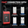 Autel MaxiBAS BT506 Testeur Analyseur Batterie 6V 12V 100-2000 CCA | Test Démarrage et Charge, Testeur Charge Batteri Numérique