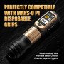 Ambition Soldier Pro 520 Machine à Tatouer Sans Fil, Machine Tatouage Rotative Stylo, Moteur Ultra-Haut Couple 520g.cm, Batterie