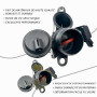 Suolron Corps de papillon pour C4 C5 DS4 DS5 308 3008 407 5008 508 Expert RCZ 0345G7 9655233680 670034 V29007022 345G7