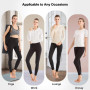 SINOPHANT Legging Femmes Pantalon de Sport | Jegging Taille Haute Femme Yoga Opaque Doux Grande Taille Anti Cellulite Femme