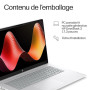 HP OmniBook 3 17-dp0001sfx Ordinateur Portable 17,3" HD+, PC Portable (AMD Ryzen 5 130, RAM 8 Go, SSD 512 Go, AMD Radeon 660M Gr