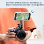 JJC Support Téléphone Magnétique Compatible Trépied pour iPhone 17 16 15 14 | Support Telephone mit Adaptateur Chaussure Froide
