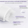Sérum De Croissance Capillaire Avec Brosse Intégrée Pour Le Cuir Chevelu | Épaissit Et Nourrit, Revitalise Les Cheveux, Masse Le