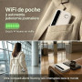 Routeur WiFi Portable 5G WiFi 6, Modem Hotspot Mobile | Batterie 2100mAh, Jusqu'à 300Mbps, Prend en Charge 20 Appareils, Nano SI