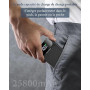 Power Bank 25.800mAh 22,5W PD3.0 QC4.0 Ricarica Rapida USB C Input & Output Caricatore Portatile Powerbank Con LCD Display Digit