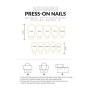 Faux Ongles Court MouyouGlow,Amande Nude Rose Leopard French Fleurs de Cymbidium Fleurs Ressort Automne Press on Nails avec Coll