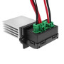 Avutrel Résistance de Ventilateur de Chauffage + Connecteur | Résistances de Moteur Pour Peugeot 207 406 607 Renault Scenic I/II