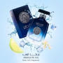 Atralia Absolute Ice Eau de parfum Parfum frais 100 ml | Bergamote, thym, anis, géranium, lavandin, fleur d'oranger et musc blan