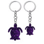 Nifocc Lot de 2 moules en silicone avec trous en forme de tortue de mer - Pour bricolage de bijoux et d'artisanat