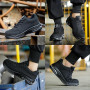 Baofular Chaussures de Sécurité Hommes Femmes Légère Basket Securite Confortable Antidérapante Chaussures de Travail Respirantes
