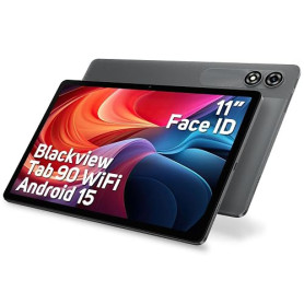 Blackview Tablette Android 15 Tab90 WiFi, 12Go+128Go(TF 2To) Octa Core Tablette 11 Pouces, 8200mAh 10W Tablette Tactile Dual Cam