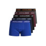 JACK & JONES Ensemble de 5 Boxers Trunks pour Homme en Jersey Stretch - Lot de sous-vêtements Basiques