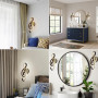 ZTWLEED Applique Murale Intérieure LED,18W 2000LM Lampe Murale Moderne | 3000K/4000K/6000K,Acrylique Luminaire mural Interieur p