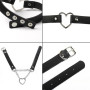 Floatdream Bracelet Clou punk, Bracelet punk en cuir noir, Bracelet Clouté Punk, pour être Utilisé Chez les Hommes et les Femmes