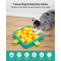 LACCEN Jouet Chien Occupation, Jouet Interactif Chien pour L'entraînement du QI, Stimulation du Cerveau, Puzzle pour Chien pour 
