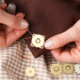Sinofort 32 Sets Bouton Pression Aimanté, 14mm Fermoir Magnetique pour Sac | 4 Couleurs Bouton Aimanté Couture Pression Aimanté 