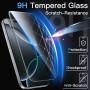 JETech Verre Trempé pour iPhone 16 Pro, Lot de 2 | 9H Protection D'écran, Transparent HD, Protection Anti-Rayures, Outil d'Insta