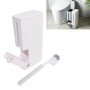 Poubelle de Salle de Bain Fine avec Brosse, Couvercle Escamotable, Poubelle 3 en 1, 1,3 Gallon pour Petit Espace, Seau Intérieur