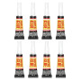 8 Tubes de 3g Colle Forte,Super Glue Extra Forte Colle Tout Support | Séchage Immédiat Super Glue Universelle Tous Supports pour