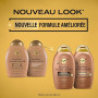 OGX Shampooing + Après-Shampooing Lissant Kératine Brésilienne, 2x385 ml | Rend les cheveux lisses et doux dès la 1ère utilisati