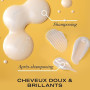 OGX Shampooing + Après-Shampooing Lissant Kératine Brésilienne, 2x385 ml | Rend les cheveux lisses et doux dès la 1ère utilisati