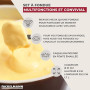Fackelmann Service à fondue fromage 4 personnes fonte émaillée 1,8 L | Fondue savoyarde ou bourguignonne, Caquelon 1 8 L pour 4,