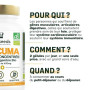 Curcuma BIO Haute Absorption | + Gingembre | 87% Curcumine | 120 gélules | Sans Poivre Noir | Extraits Concentrés | Articulation
