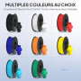 ELEGOO Pack de 8 Bobines de Filament PLA+ 8 Couleurs 8 * 250g 1,75mm | Précision Dimensionnelle +/- 0,02mm, 8 Bobines de 250g, M