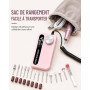 BRIGIN Ponceuse à ongles 45000 tr/min sans fil avec LCD pour ongles en gel | BRIGIN Ponceuse à ongles sans fil avec 45 000 tr/mi