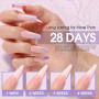 ROSALIND Gel pour Extension d'Ongle 6 Couleurs 10 ml UV Nail Réparation | UV LED Mini Quick Construction Poly Ongle, DIY Nail Ar