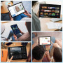 MUTSAY Tablette 10 Pouces Android 15 2026, 16 Go RAM, Processeur 5 cœurs, Écran HD IPS 1280x800, Double caméra, WiFi 6 5G, Bluet