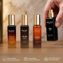 Coffret cadeau de parfum Bella Vita Luxury pour homme 4x20 ML avec Dominus, Oud, CEO, Impact Parfum | Parfum EDP & EDC à long du