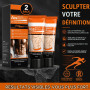 120ML Soin minceur corps pour ventre, taille, cuisses et bras. Texture fondante pour hommes et femmes. Appliquer matin et soir s