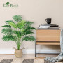 Der Rose Plantes Artificielles Interieur Palmier en Pot,71cm Fausse Plante Idéal pour la Décoration de Salon, Chambre, Bureau et