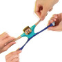 Heroes of Goo JIT Zu Minecraft Mini Actionfigures 8-Pack - Figures de Jouets Extensibles et Pliables pour Les Fans de Minecraft-