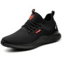 Calish Chaussure de Securité Homme Femme Legere Baskets de Securite Chaussure de Travail Chaussure de Chantier Embout de Protect