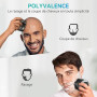 Kensen 6D Rasoir Tete Chauve Homme Autonomie 160 min Rasoir Crane Étanche | Tondeuse Crane Chauve sans Fil Rasoir Crane Homme Ch
