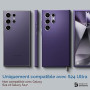 Spigen Liquid Air Coque Compatible avec Samsung Galaxy S24 Ultra 5G - Violet Foncé