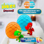 INKEE Surprise Dragons Lot de 3 bombes de bain pour enfants avec surprise | Bombes de bain pour enfants au parfum cola-orange ,