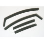 Lot de 4 déflecteurs d'air compatibles avec PEUGEOT 5008 MK2 modèles 2017 2018 2019 2020 2021 2022 2023 2024.