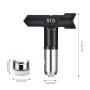 DIPZO Lot de 2 Buses de Pulvérisation Réversibles 515 pour Pulvérisateur de Peinture Airless, Embouts en Acier Inoxydable pour M