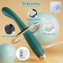 Vibromasseurs Feminin Gode Femme Sex - Sex Toýs Femme avec 10 Modes de Vibration, Gode Vibro-Masseur avec Stimulation Point G po