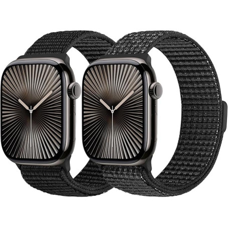 YONGBB Compatible avec Apple Watch Bracelet 38mm 40mm 41mm 42mm 44mm 45mm 46mm 49mm Bracelets pour iWatch Series 11 10 9 8 7 6 5