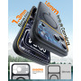 TOCOL Coque pour iPhone 17 Pro Max, Compatible avec MagSafe, Noir | Anneau Magnétique Intégré, Protection de l'objectif Amélioré