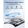 Chargeur USB C, Chargeur Rapide iPhone 17 16 15 2Pack 20W Prise USB C avec Câble USBC 2M,Chargeur TypeC Rapide,Chargeur pour iPh